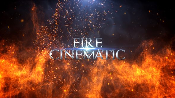 Fire Cinematic Titles - VideoHive 24340638