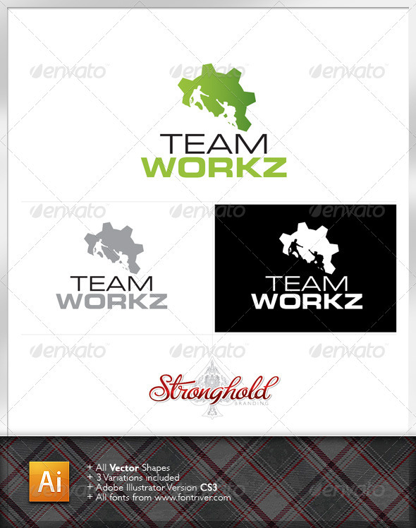 Team Workz Logo Template - Symbols Logo Templates