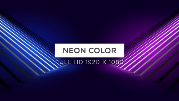 Neon Color VJ Loops Background alt