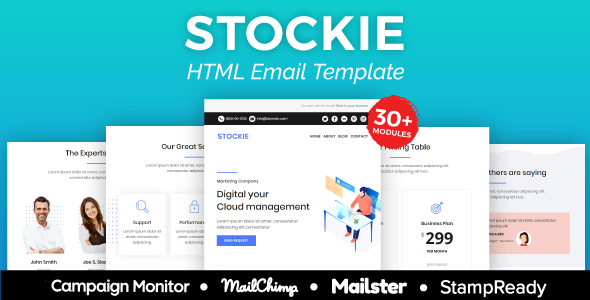 Stockie Agency - ThemeForest 24342088