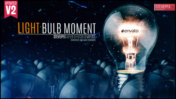 Light Bulb Moment Logo Reveal
