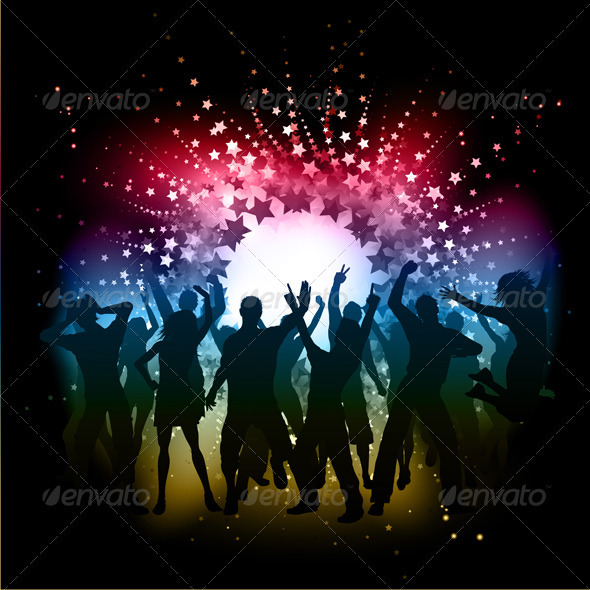 Party People Background - People Characters