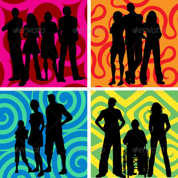 Groups of people - People Characters