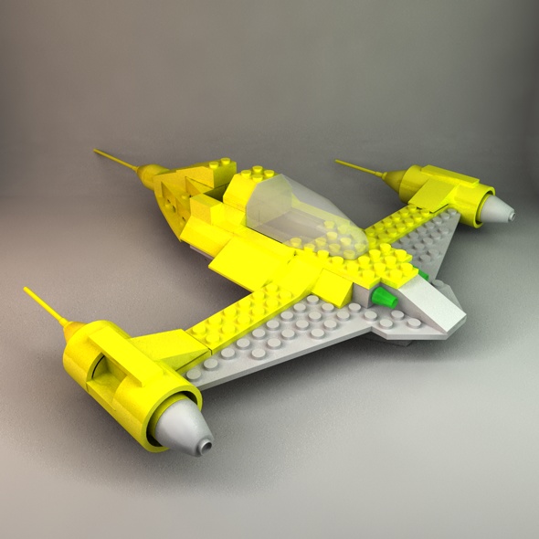 Lego Naboo Fighter - 3Docean 86447