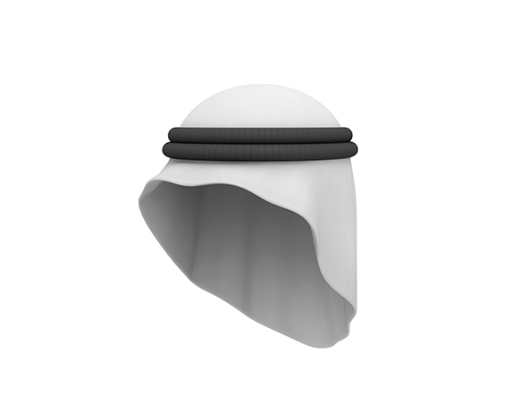Arab Headdress - 3Docean 24353651
