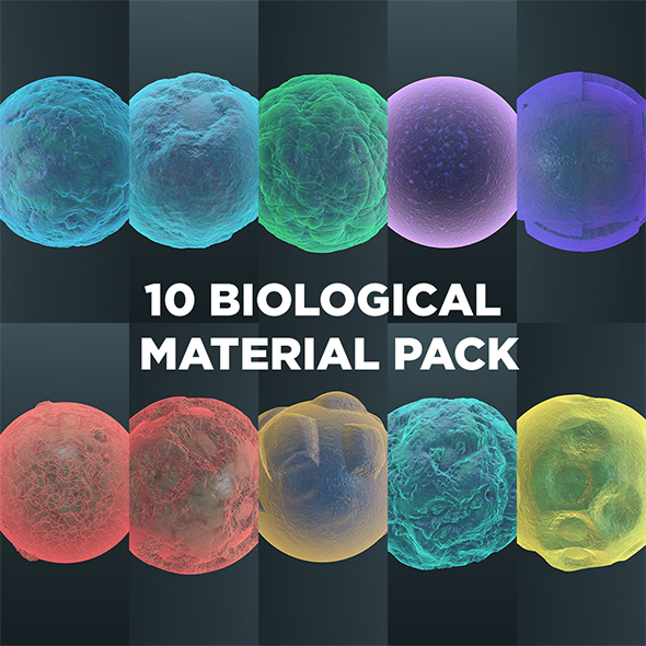 Biological Material Pack - 3Docean 24355089
