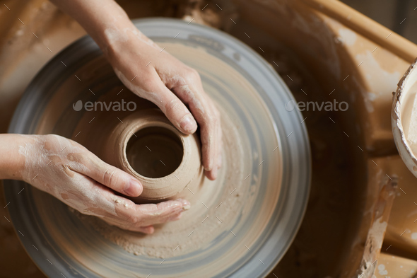 Potter at work - Stock Photo - Images