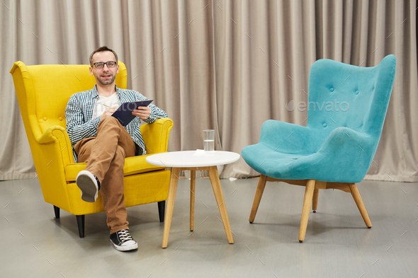 Contemporary Male Psychologist - Stock Photo - Images