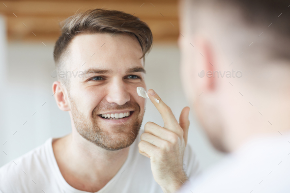 Male Facial Care - Stock Photo - Images