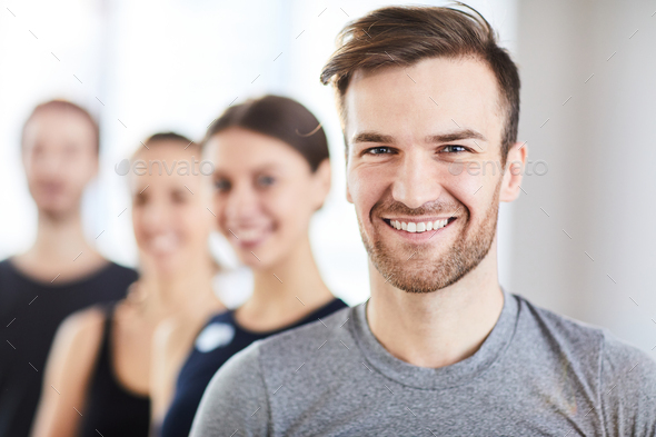 Portrait of handsome guy - Stock Photo - Images