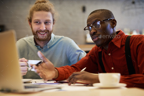 Business Team Using Laptop - Stock Photo - Images