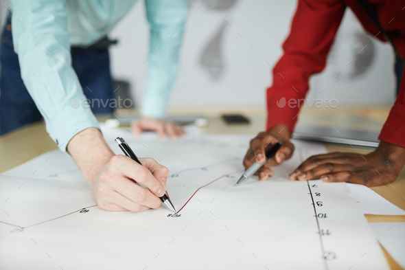 Drawing Line Graph - Stock Photo - Images