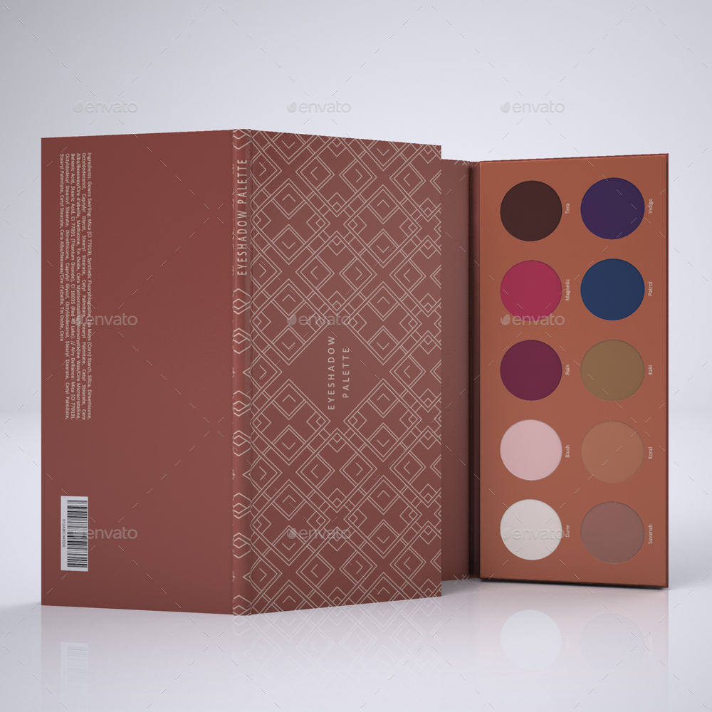Download Eyeshadow Palette Mock-up by Sanchi477 | GraphicRiver