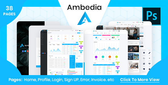Ambedia - Admin - ThemeForest 24298722