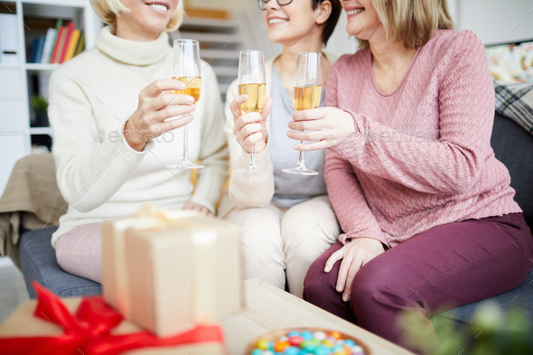 Women Celebrating Holiday - Stock Photo - Images