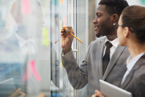 Colleagues Planning Project - Stock Photo - Images