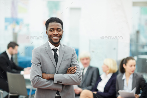 Successful African Businessman - Stock Photo - Images