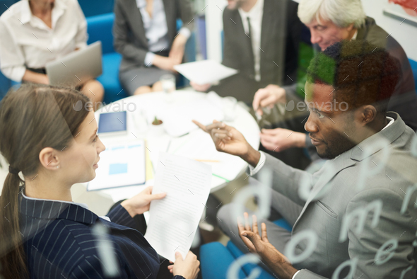 Multi-Ethnic People in Meeting - Stock Photo - Images