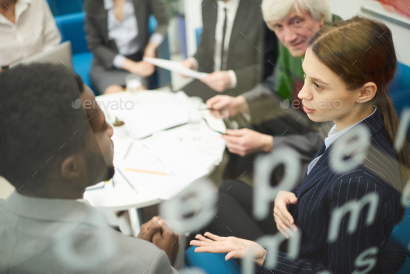 Multi-Ethnic People in Business Meeting - Stock Photo - Images