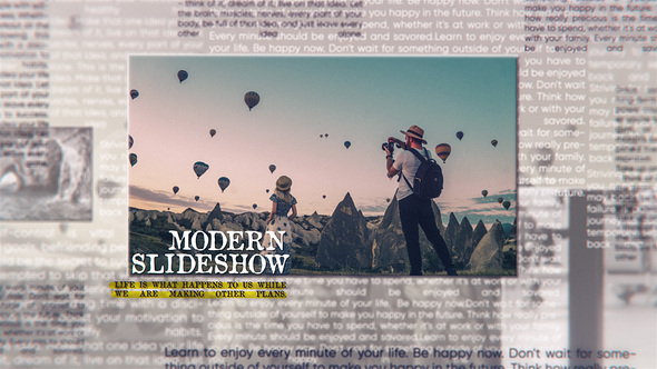 Newspaper Style Photo - VideoHive 24370643