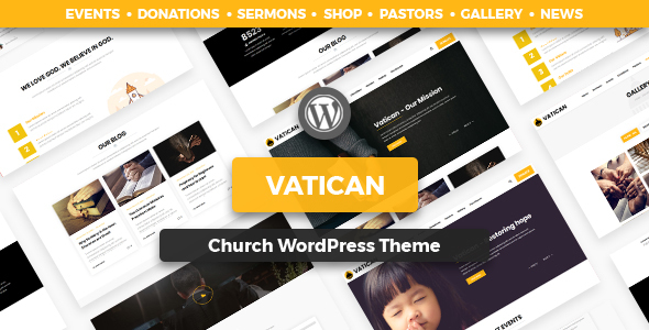 Vatican – Church WordPress Theme