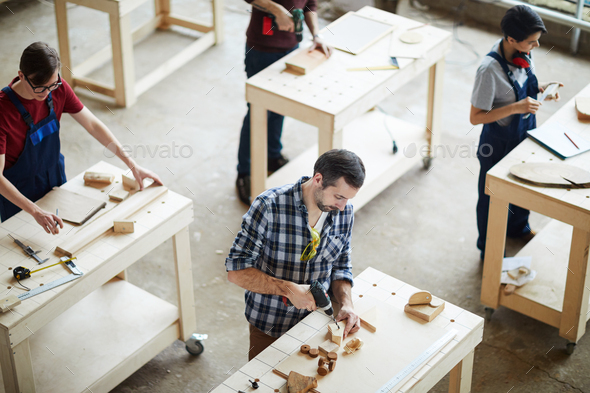 Producing high quality toys - Stock Photo - Images
