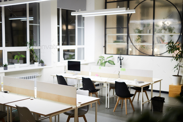 Modern office interior - Stock Photo - Images