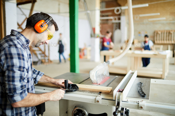 Measuring detail before cutting - Stock Photo - Images