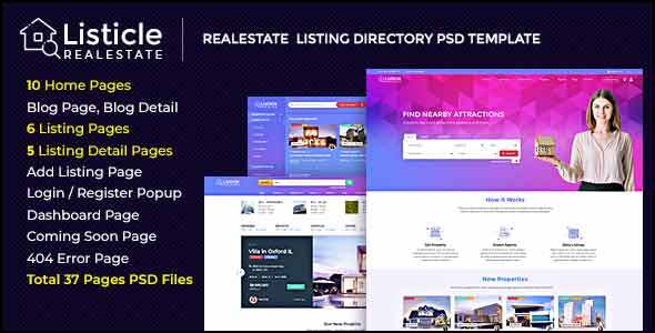 Listicle - RealEstate - ThemeForest 24312318