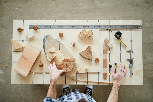Carpenter at work - Stock Photo - Images