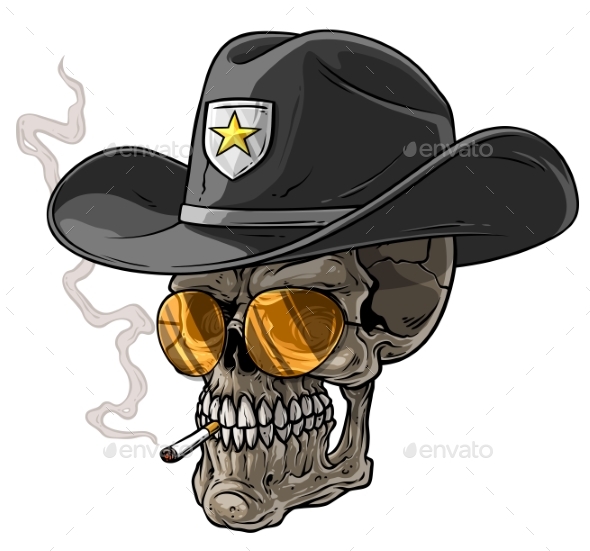 sheriff skull cap