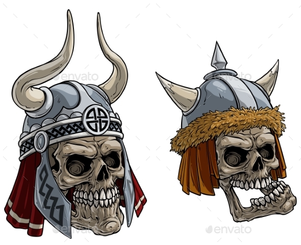 Spartan warrior skull in helmet. skull viking fighter. Generative