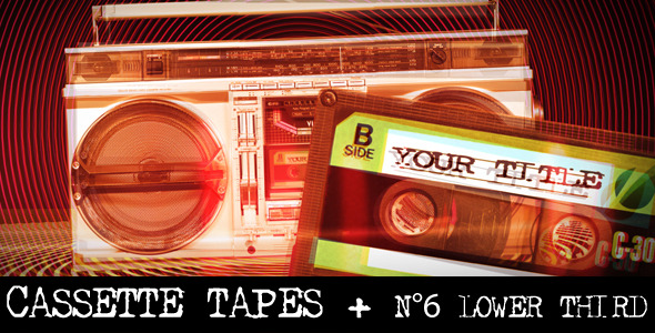 Cassette Tapes Intro - VideoHive 2310650