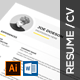 Resume / CV - GraphicRiver Item for Sale