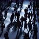 Crowd of People Walking on Busy City Street at Rush Hour Traffic - VideoHive Item for Sale