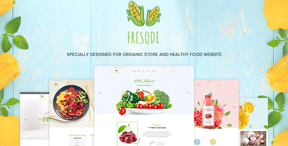 Fresode - Organic - ThemeForest 21726525