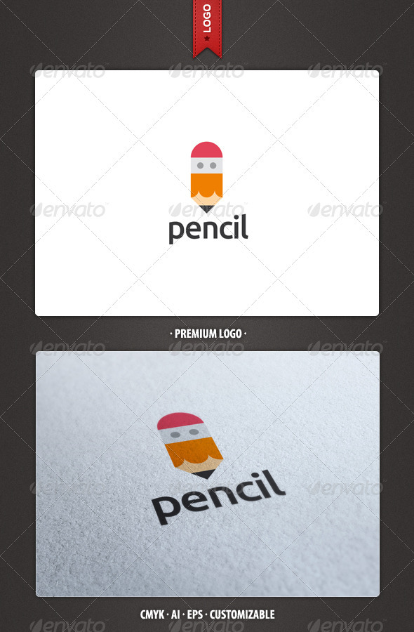 Pencil Logo Template - Objects Logo Templates