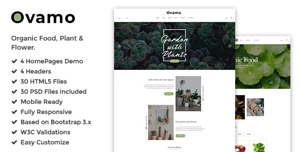 Ovamo - Organic - ThemeForest 20534562