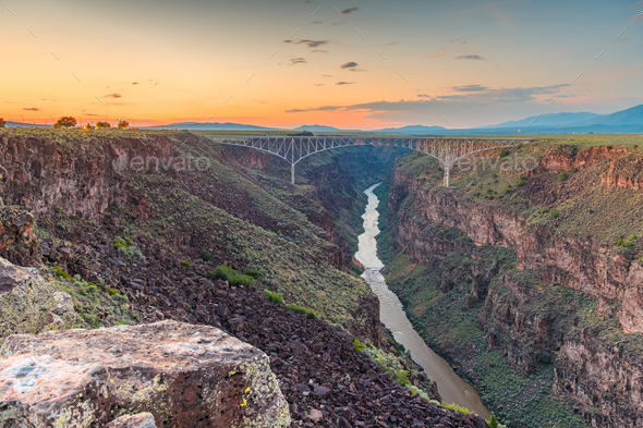 Rio Grande Gorge Bridge Stock Photo By Seanpavone Photodune