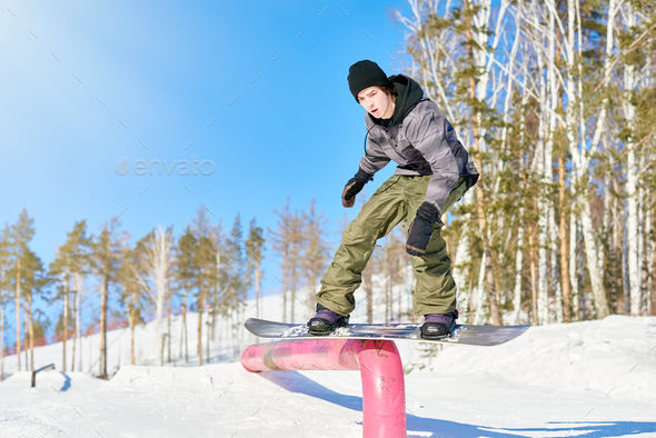 Snowboarding Tricks - Stock Photo - Images