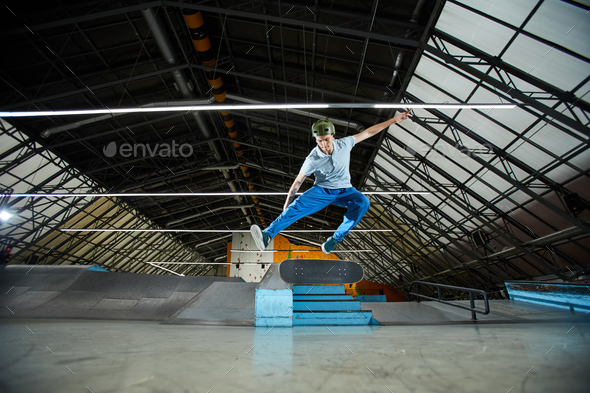 Freestyle trick - Stock Photo - Images