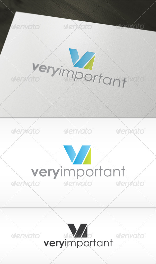 Very Important Logo - Letters Logo Templates