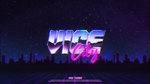 Retro Wave Logo