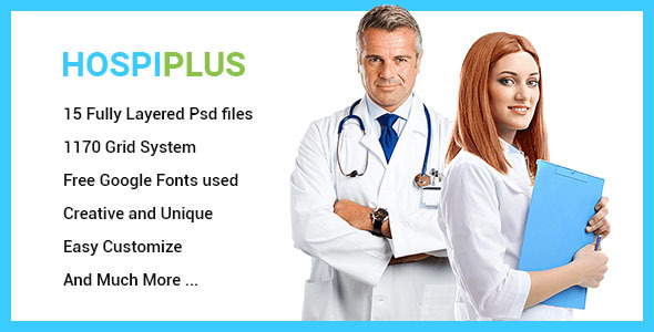 HospiPlus - Professional - ThemeForest 17444935