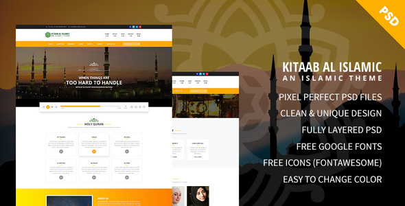 Kitaab Al Islamic - ThemeForest 23954844