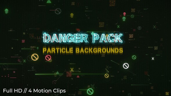Danger Pack - Particle Backgrounds