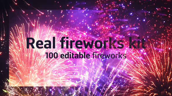 Real Fireworks Kit - VideoHive 21058842