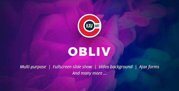 Great Obliv - Creative HTML Template