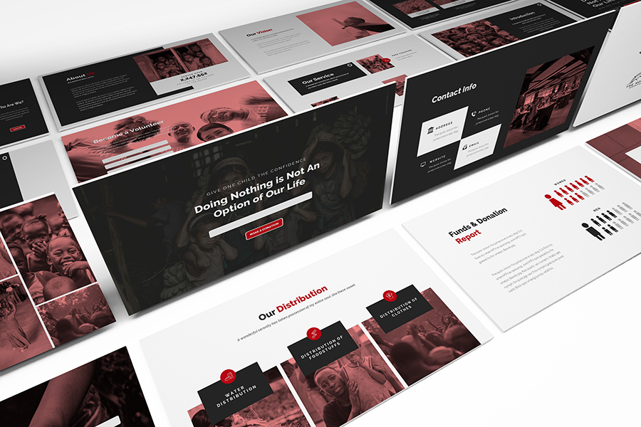 Charity Keynote Presentation Template
