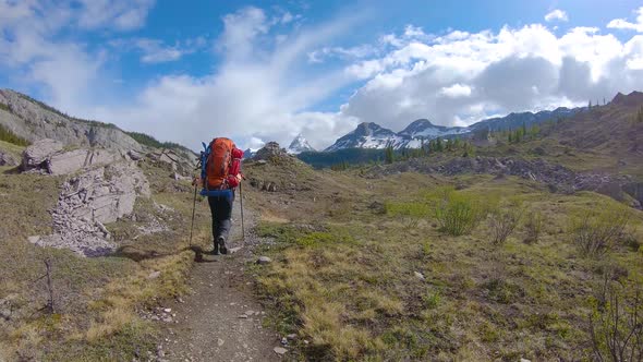 Adventure Backpacking in the Iconic Mt Assiniboine Provincial Park Near Banff alt